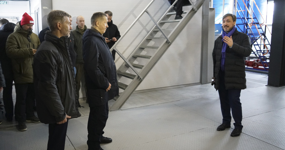 Промпарк "Анадырь" представили Юрию Трутневу в ходе его визита на Чукотку