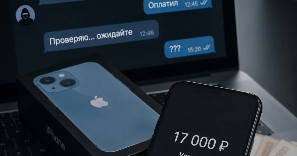 Анадырский подросток перевёл мошенникам 17 тысяч за несуществующий смартфон