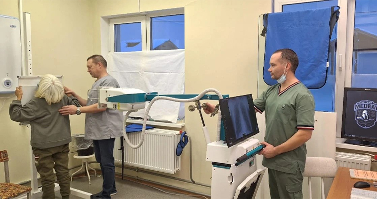 Выездной медосмотр в Омолоне провели специалисты Билибинской больницы