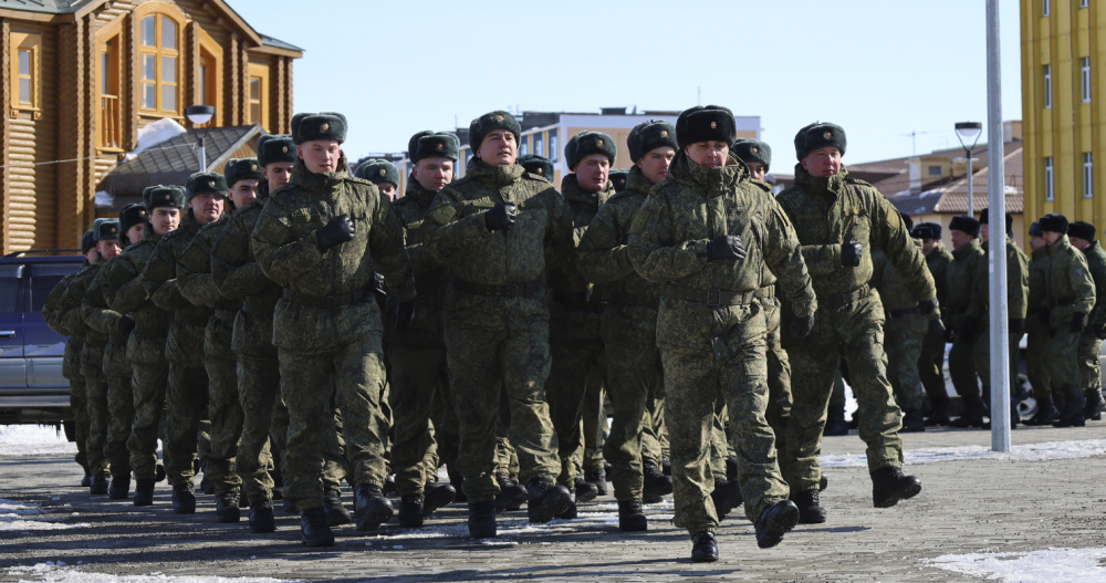 Первую репетицию парада Победы провели на главной площади столицы Чукотки