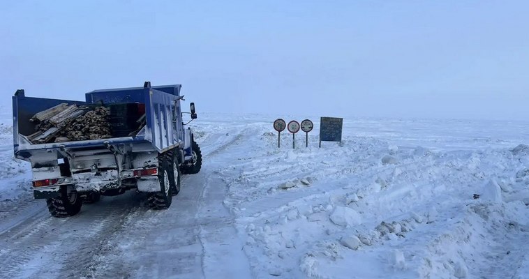 Самая протяжённая ледовая переправа в мире заработала на Чукотке