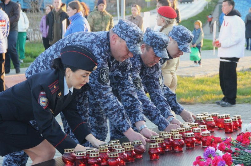Акция Свеча памяти в Анадыре
